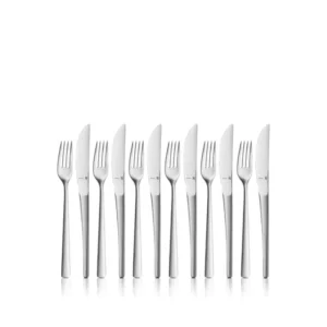 WMF Dessert- Breakfast Cutlery Set Corvo, Cromargan protect 12-Piece